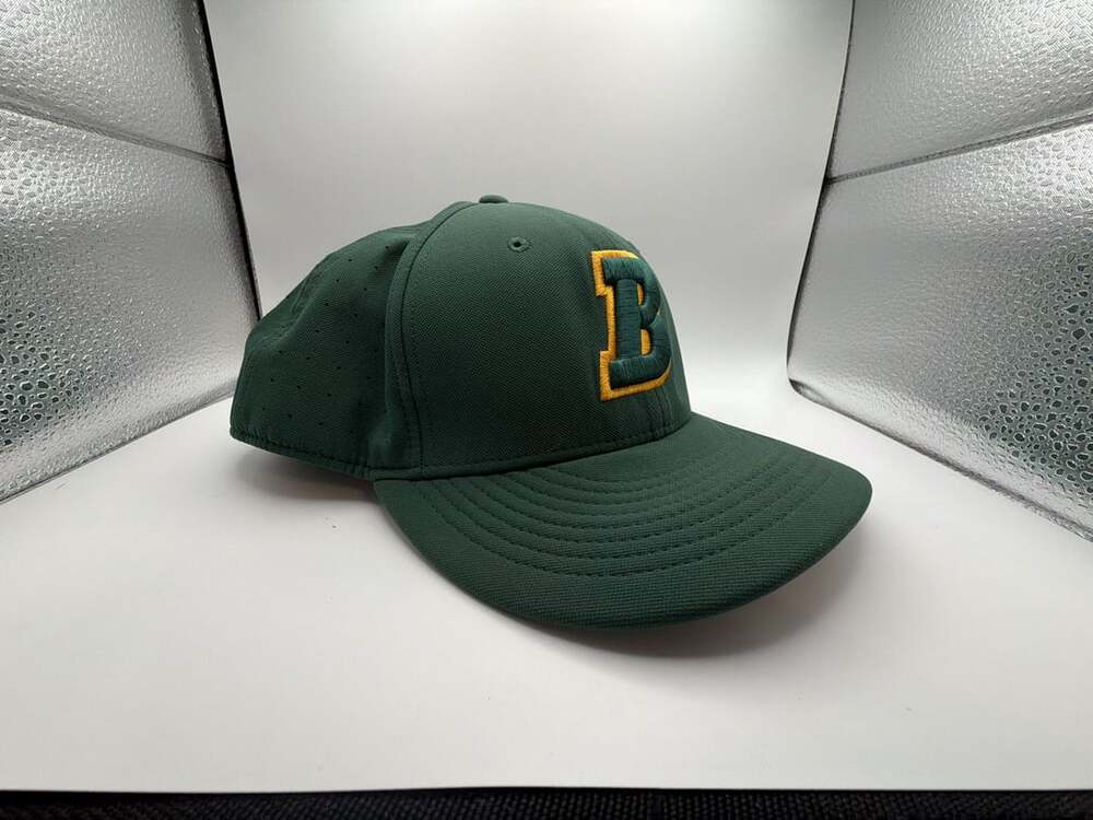 Nike North Dakota State University NDSU Green Letter B Dri-FIT Baseball Hat